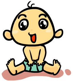 baby cartoon finished image