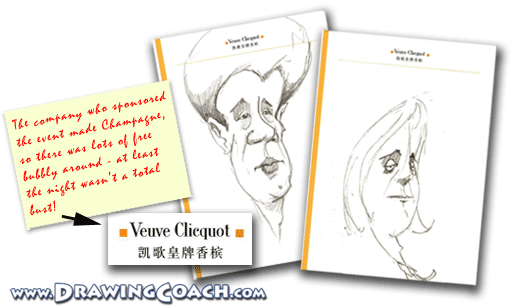 caricature story