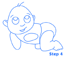 cartoon baby step 4