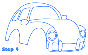 Cartoon Cars - How to Draw Lesson