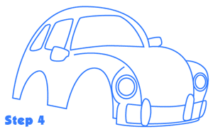 cartoon cars step 4