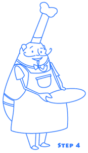 Cartoon Chef Step 4