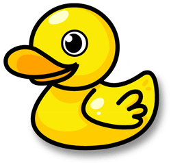 Duck on Cartoon Duck Drawing Lesson