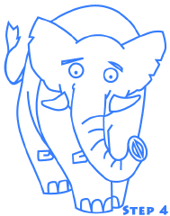 cartoon elephant st4