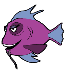 cartoon fish