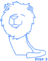 cartoon lion st3