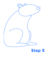 cartoon mouse step 2