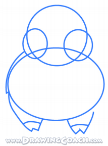 how to draw a cartoon pig st2