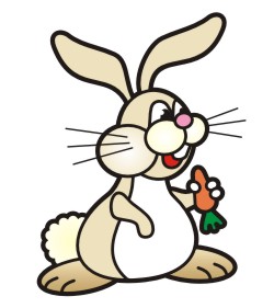 cartoon rabbit drawing