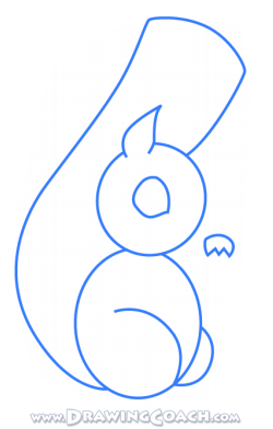how to draw a squirrel st2