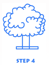 cartoon trees step 4