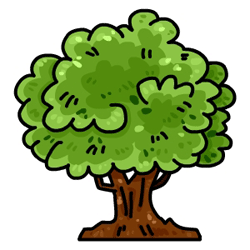 Cartoon Trees How to Draw Lesson