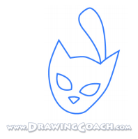 how to draw a cartoon cat st2