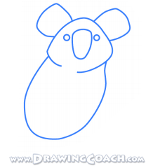 how to draw a cartoon koala st1