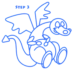 how to draw dragons st3