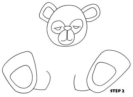 Cute Cartoon Panda Drawing