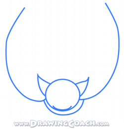 how to draw a cartoon bat st2