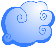 cartoon clouds 3