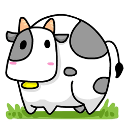 cartoon cow drawing