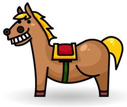 Cartoon Horses Drawing Lesson Cartoon Horses Drawing Lesson