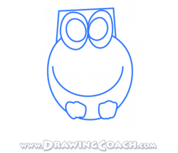 how to draw a cartoon owl st2