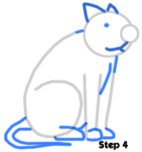 drawing dogs step 4