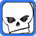 cartoon skull drawing